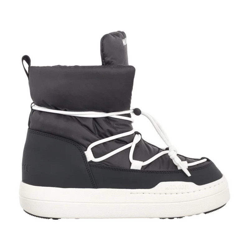 Moon Boot MB Jr Park Lace Mid Black 3440070 N001 (MB78-a) shoes