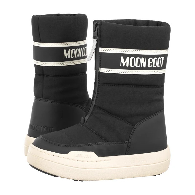 Moon Boot MB Jr K Park Zip High Wp Black 3440080 N001 (MB77-a) batai