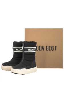 Moon Boot MB Jr K Park Zip High Wp Black 3440080 N001 (MB77-a) boots