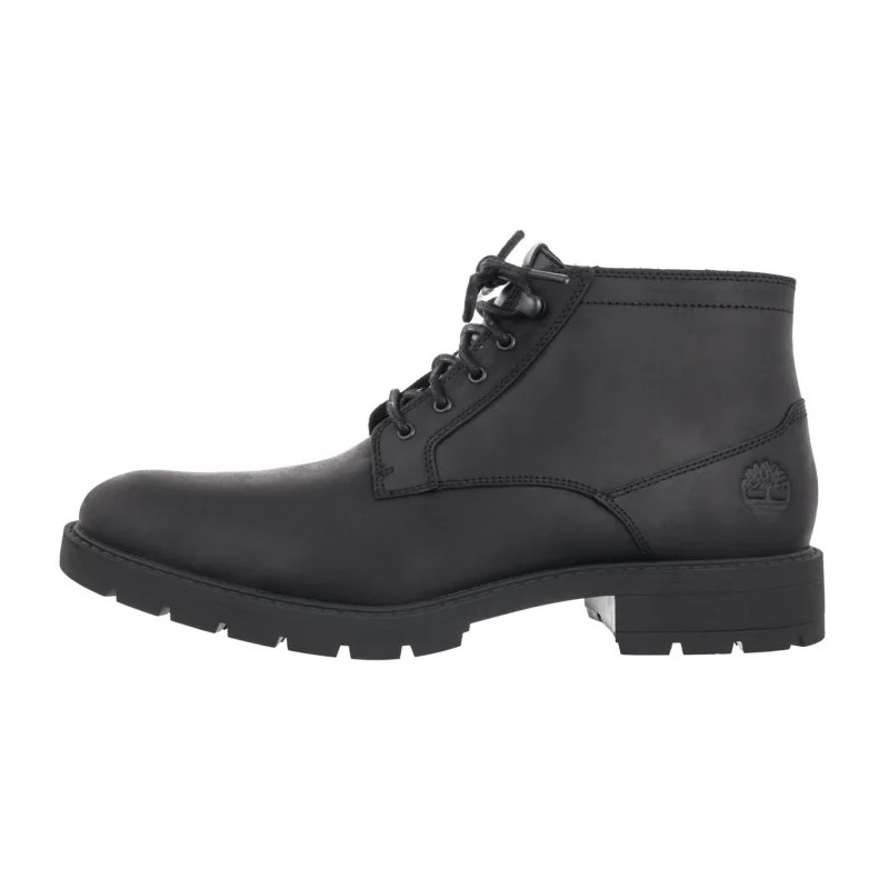 Timberland Elmhurst Mid Lace Chukka Boot Black 0A2976 001 (TI156-a) saapad
