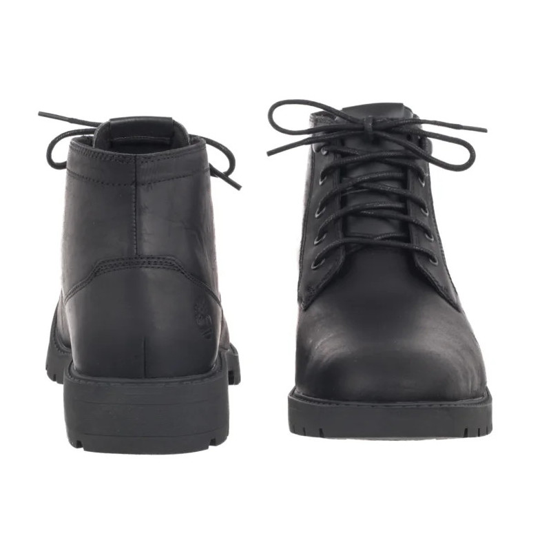 Timberland Elmhurst Mid Lace Chukka Boot Black 0A2976 001 (TI156-a) pārgājienu zābaki