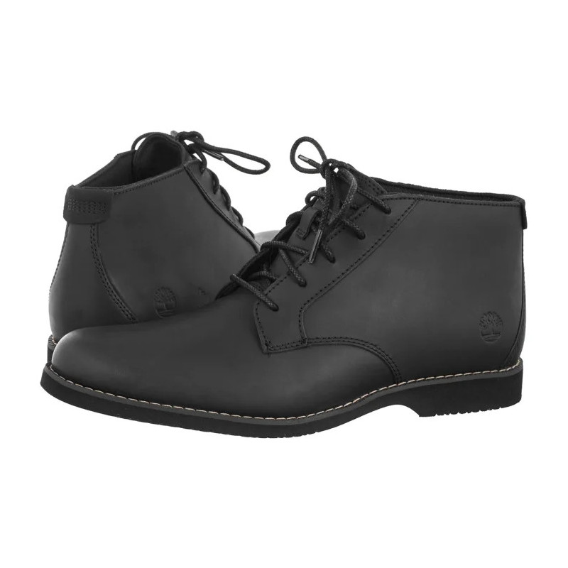 Timberland Woodhull Mid Lace Chukka Boot Black 0A413Z 001 (TI152-a) pārgājienu zābaki
