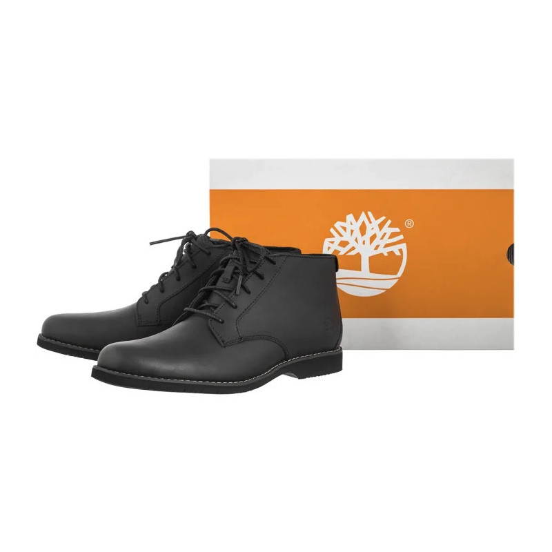 Timberland Woodhull Mid Lace Chukka Boot Black 0A413Z 001 (TI152-a) pārgājienu zābaki