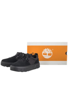 Timberland Laurel Court Low Lace Sneaker Black Suede 0A2PPH EK4 (TI158-a) kingad