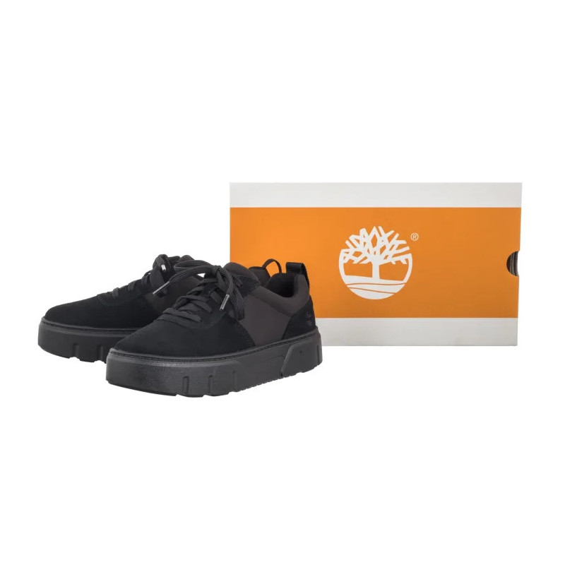 Timberland Laurel Court Low Lace Sneaker Black Suede 0A2PPH EK4 (TI158-a) kurpes