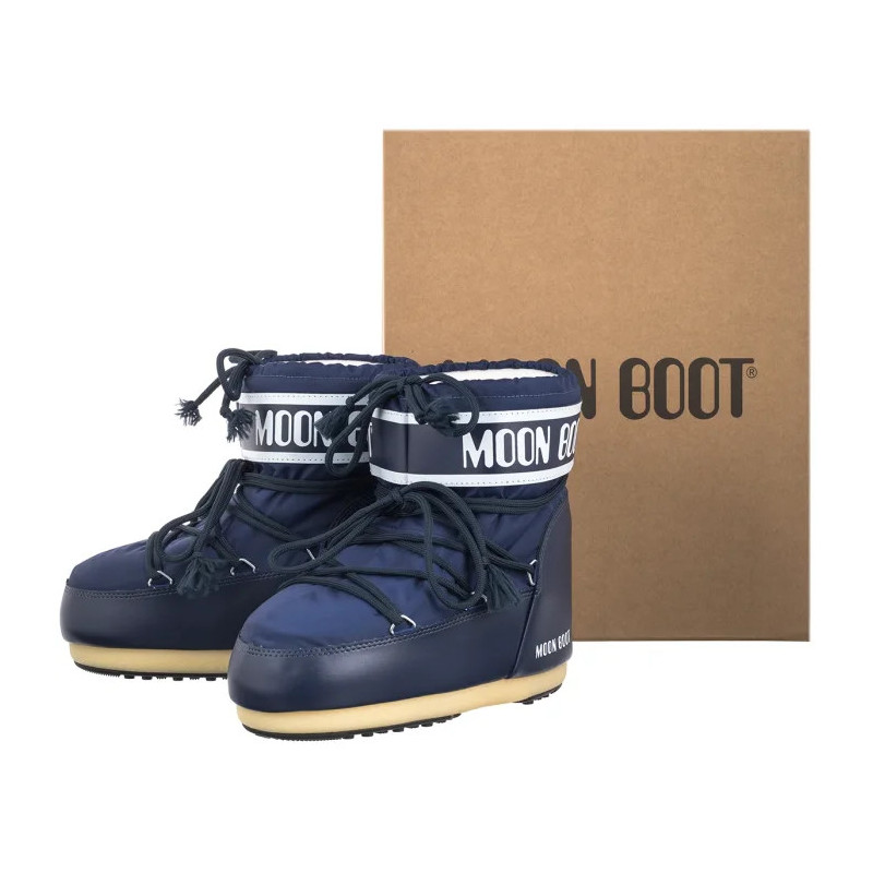 Moon Boot Icon Low Nylon Blue 1409340 F003 (MB46-s) shoes