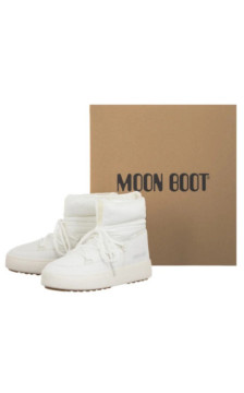 Moon Boot MB Ltrack Low Nylon Wp White 2450080 A001 (MB60-c) zābaki