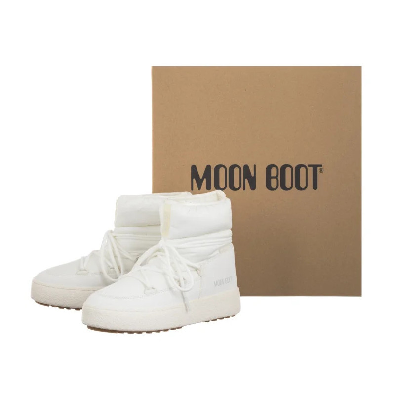 Moon Boot MB Ltrack Low Nylon Wp White 2450080 A001 (MB60-c) boots