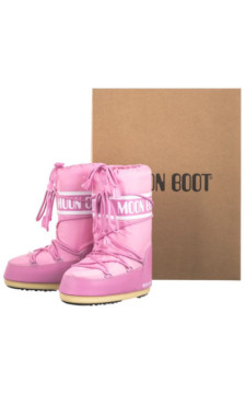 Moon Boot Icon Nylon Pink Kids 1400440 J001 (MB14-l) boots