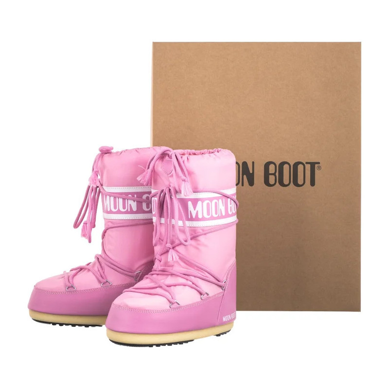 Moon Boot Icon Nylon Pink Kids 1400440 J001 (MB14-l) zābaki