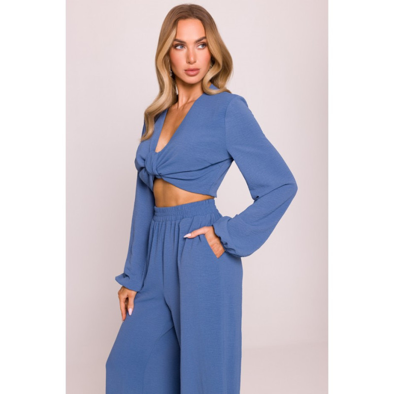 M862 Długie spodnie letnie - jeansowe