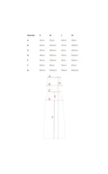 M866 Kombinezon z koronkowymi wstawkami - ecru