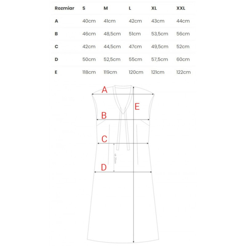 S410 Sukienka z wiązaniem w dekolcie - gołębi