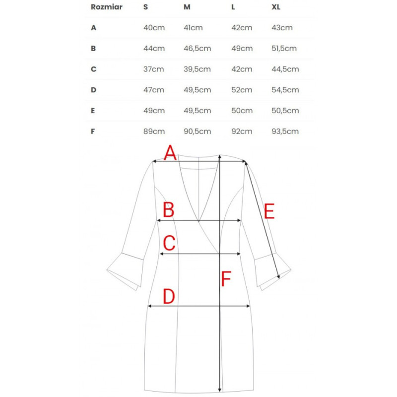 M876 Sukienka z szerokimi mankietami - beżowa