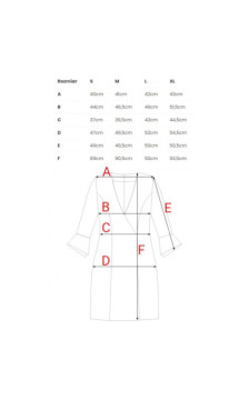 M876 Sukienka z szerokimi mankietami - bordowa