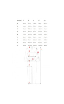 M878 Kombinezon z baskinką - mokka