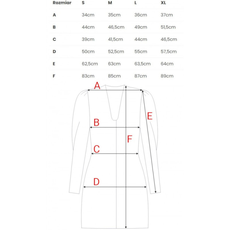 M881 Żakardowa sukienka marynarkowa - czarna