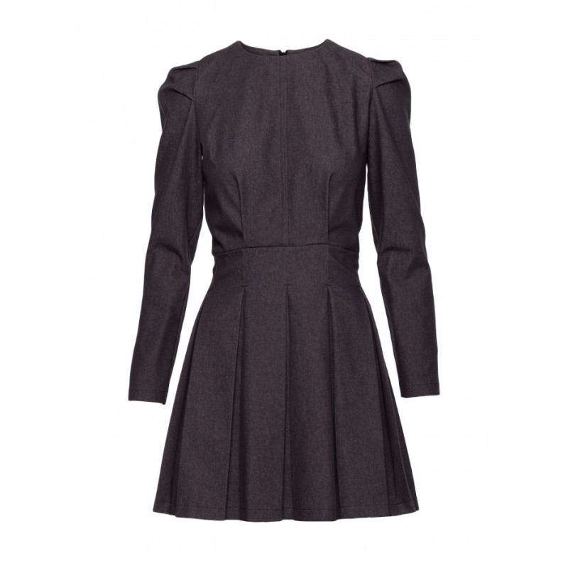 M884 Sukienka denim - grafitowa