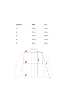 M885 Kurtka z płaszczowej dzianiny - czarna