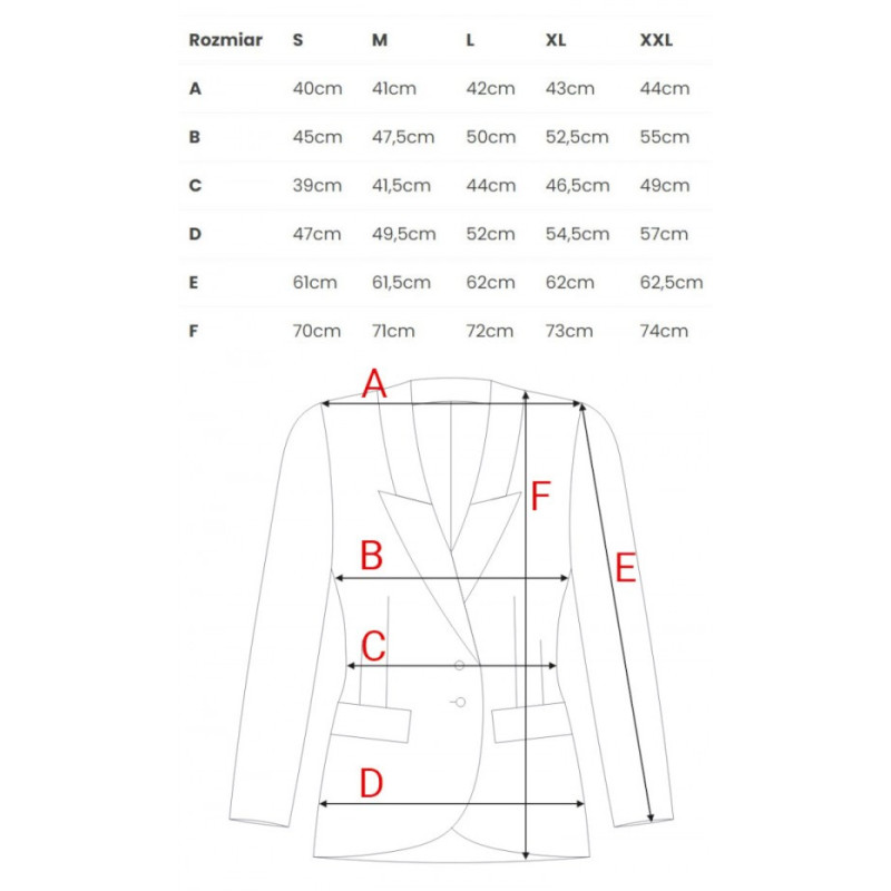 S417 Taliowana marynarka - beżowa