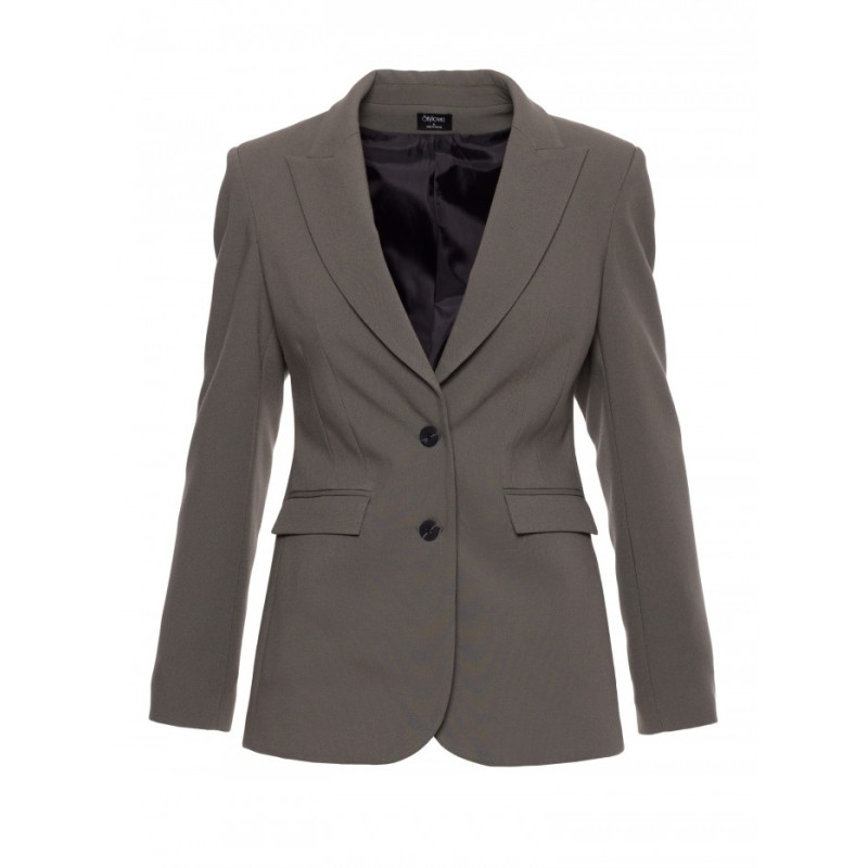 S417 Taliowana marynarka - khaki