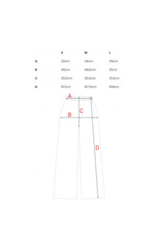 B300 Spodnie z dzianiny prążkowanej - kakaowe