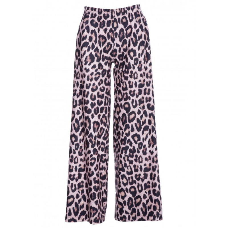 B302 Spodnie z dzianiny z nadrukiem - model 1