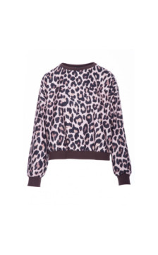 B303 Bluza z dzianiny z nadrukiem - model 1