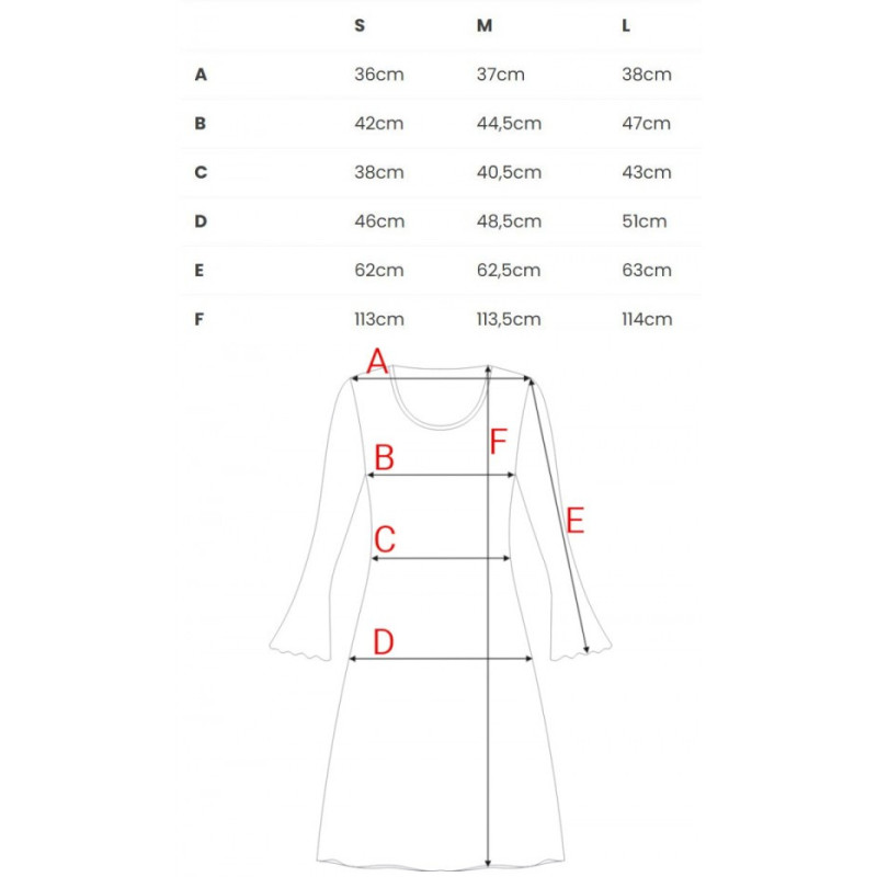 B308 Sukienka midi z dzianiny prążkowanej z dekoltem - gorzka czekolada