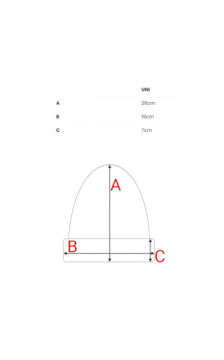 M897 Czapka splot warkocz - beżowa