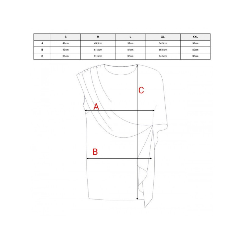 S423 Sukienka z peleryną - czarna
