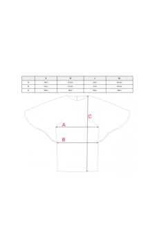 S426 Sukienka z rękawami kimonowymi - bordowa