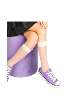 Noviti kojinės iki kelių 