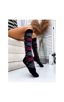 Milena kokvilnas zeķes līdz ceļiem