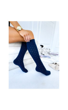 Milena kokvilnas zeķes līdz ceļiem