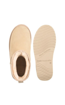 EMU Australia Stinger Micro Flatform 2.0 Macadamia W13296 (EM552-b) shoes