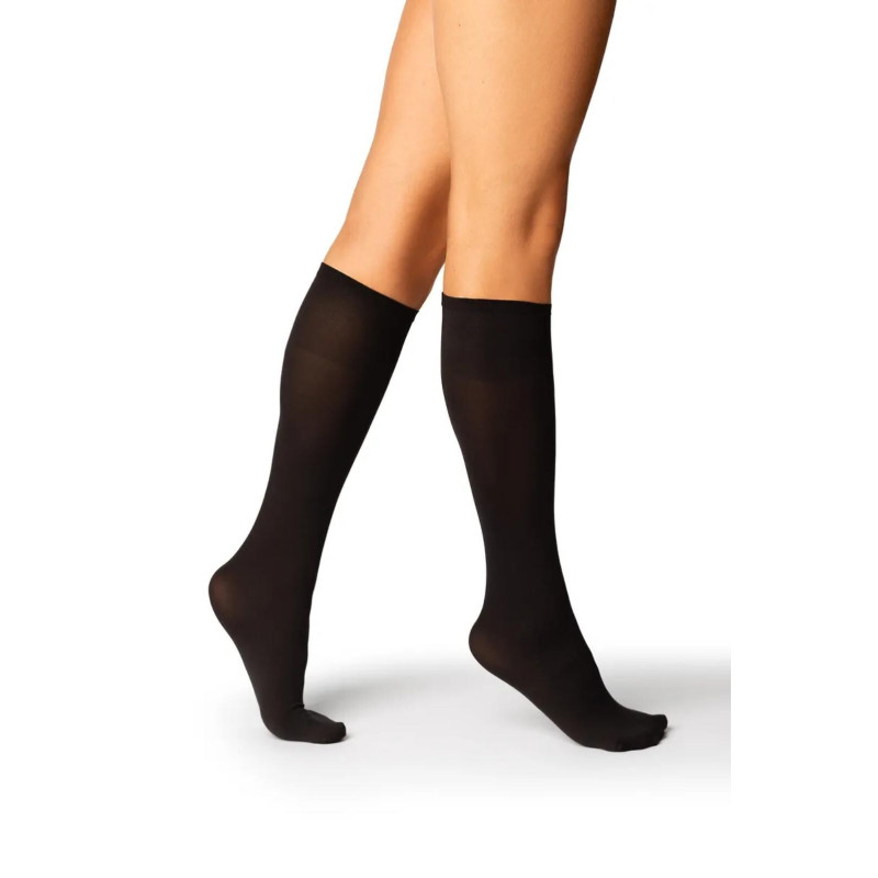 Mona knee-high socks with microfiber