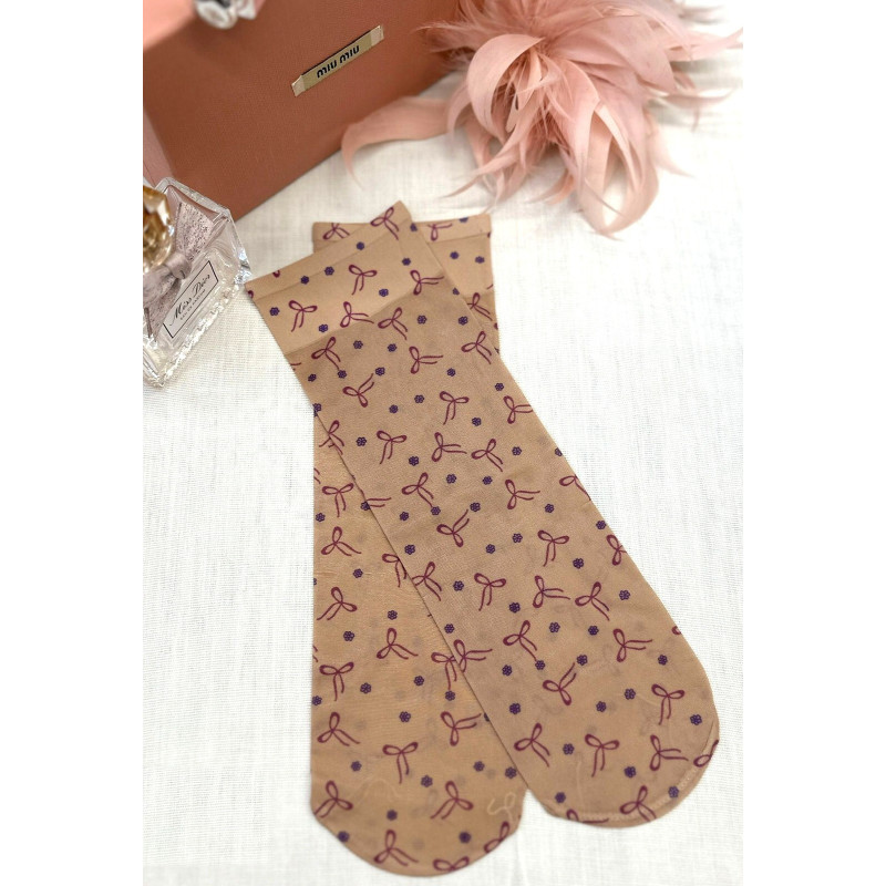 Magnetis moteriškos kojinės su likra