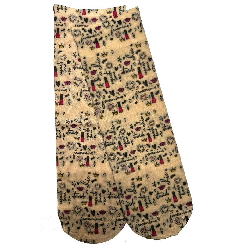 Magnetis moteriškos kojinės su likra