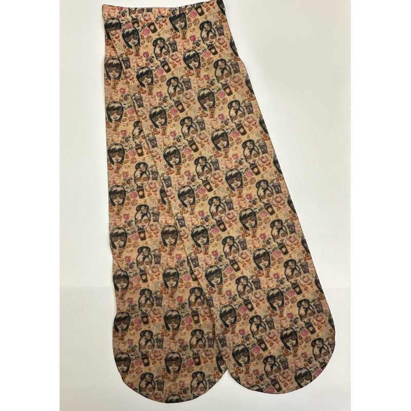 Magnetis moteriškos kojinės su likra