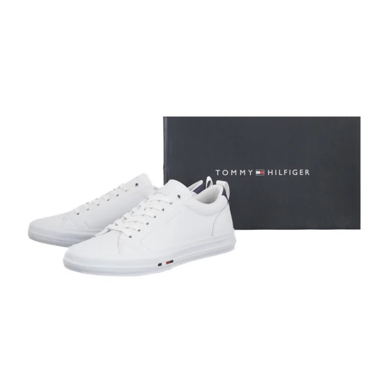 Tommy Hilfiger Harlem Street Lth White FM0FM05708 YBS (TH1437-a) čības