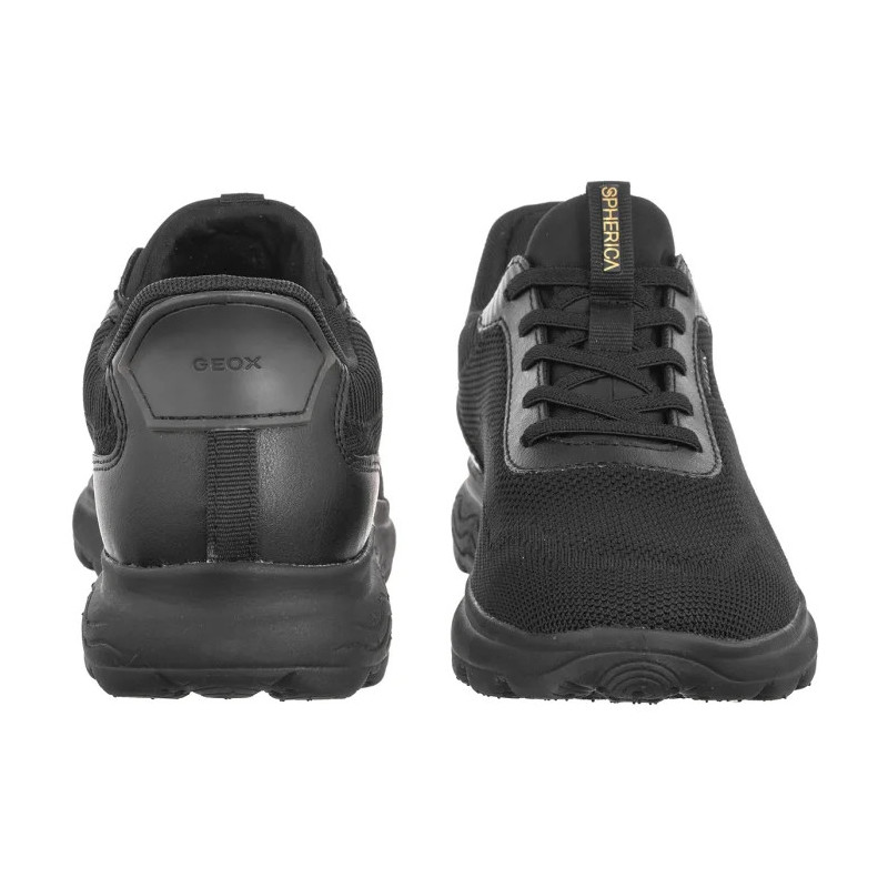 Geox D Spherica Plus A - Knit.Te+Sy Black D557MA 06KBC C9999 (GE216-b) sports Shoes