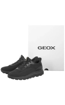Geox D Spherica Plus A - Knit.Te+Sy Black D557MA 06KBC C9999 (GE216-b) sports Shoes