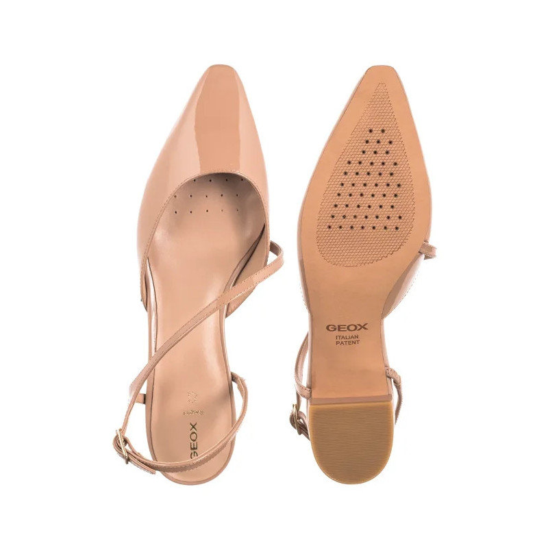 Geox D Giselda 15 Lt Brown D65YUB 00066 C6002 (GE251-a) sandalai