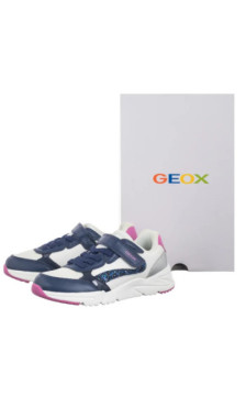 Geox J Loftus A - Gbk+Nylon Lilac/Turquoise J46M2A 054FU C8320 (GE204-b) sporta apavi