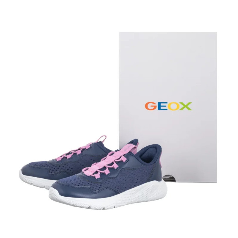 Geox J Sprintye Fast In Dk Royal/Dk Pink J65NTA 01454 C4R8F (GE247-a) spordijalatsid