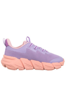Geox J Flexyper Fast A - Mesh+Trans Lilac/Lt Coral J55N5A 0149J C8R7Q (GE248-a) sports shoes