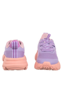 Geox J Flexyper Fast A - Mesh+Trans Lilac/Lt Coral J55N5A 0149J C8R7Q (GE248-a) sporta apavi