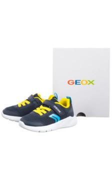 Geox B Sprintye B. C - Mesh+Geobuck Navy/Yellow B454UC 01454 C0657 (GE250-a) sportiniai bateliai