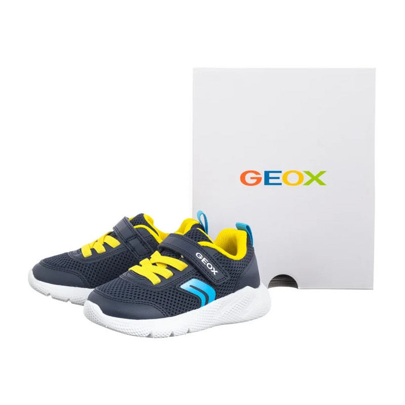 Geox B Sprintye B. C - Mesh+Geobuck Navy/Yellow B454UC 01454 C0657 (GE250-a) spordijalatsid